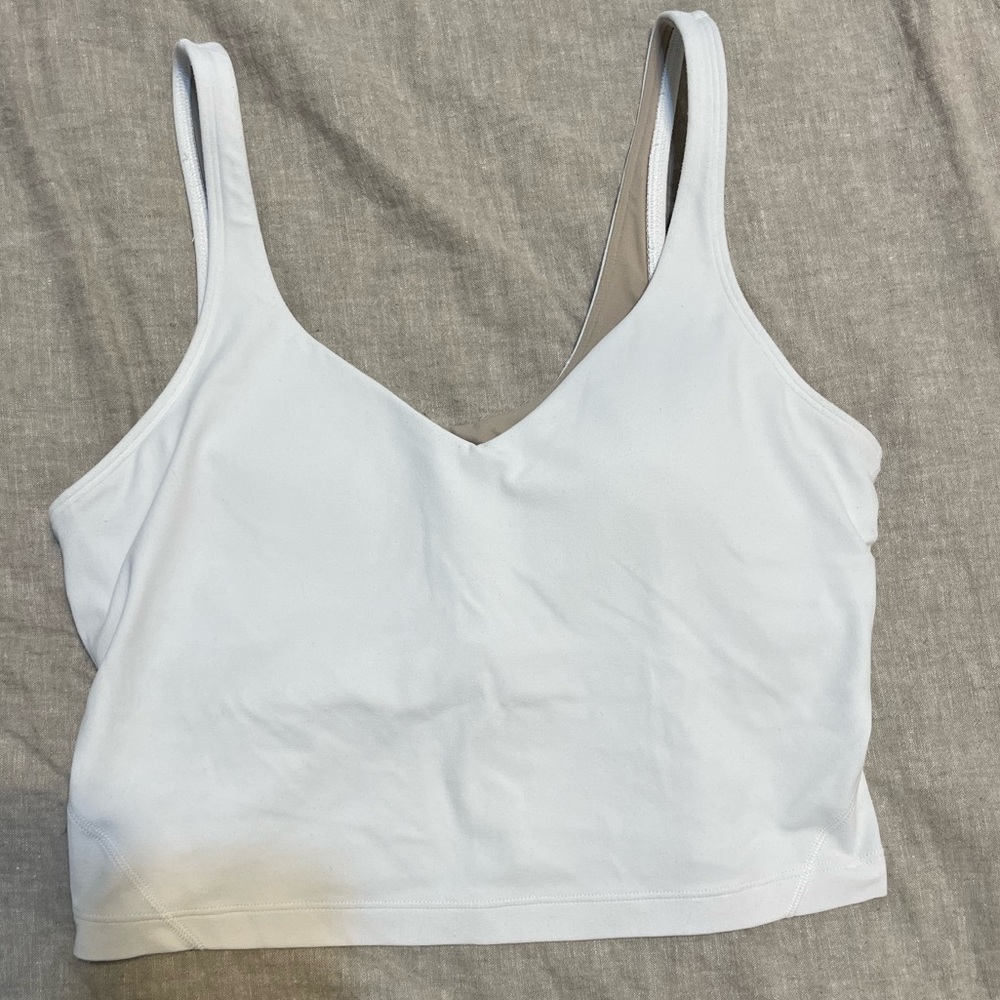 Lulu lemon cropped tank